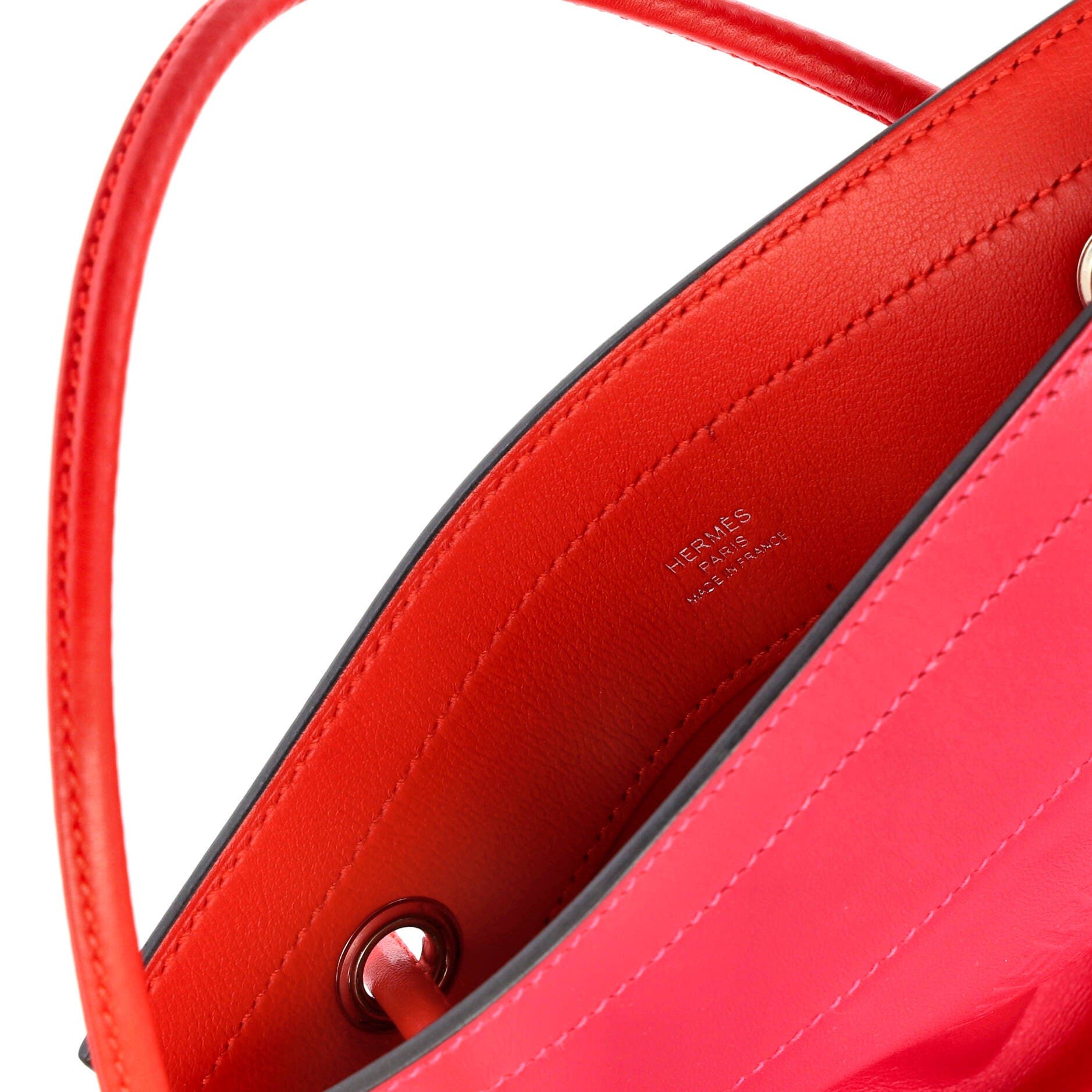 Pre-Owned Hermes Aline Bag Milo Lambskin and Swift Mini, Alternate, color, Rose Mexico