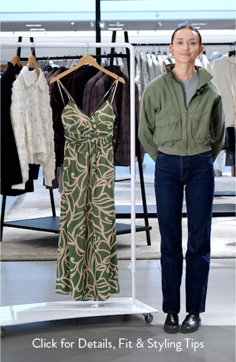 Floral Lane Midi Dress, sales video thumbnail