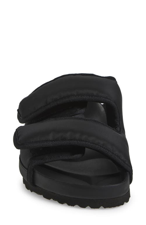 1774 BIRKENSTOCK 1774 BIRKENSTOCK ARIZONA BLACK COZY NYLON SANDAL