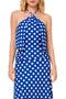 selected Olympian Blue Polka Dot