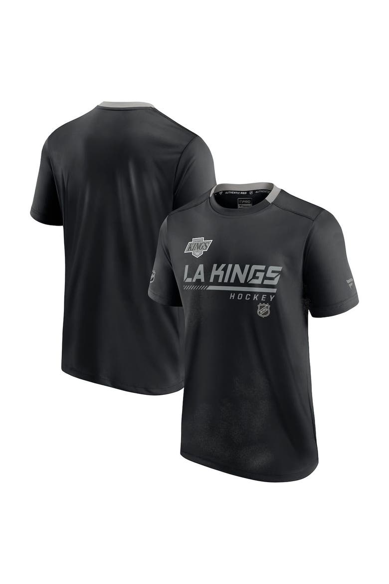 Men's Fanatics Branded Black Los Angeles Kings Authentic Pro Alternate Logo Locker Room Performance T-Shirt, Main, color, Black