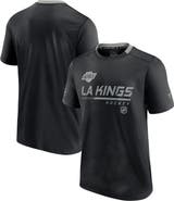 FANATICS Men's Fanatics Branded Black Los Angeles Kings Authentic Pro Alternate Logo Locker Room Performance T-Shirt