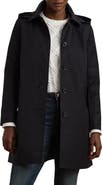 Lauren Ralph Lauren Balmacaan Hooded Raincoat