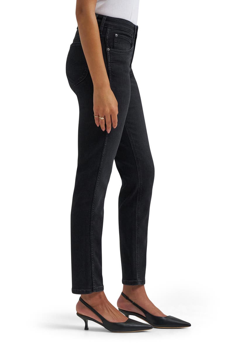 Rider Slim Straight Jeans, Alternate, color, CROWD SOURCED