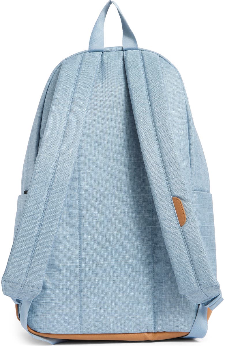 Herschel Supply Co. Heritage Backpack, Alternate, color, Ashley Blue Crosshatch/Natural
