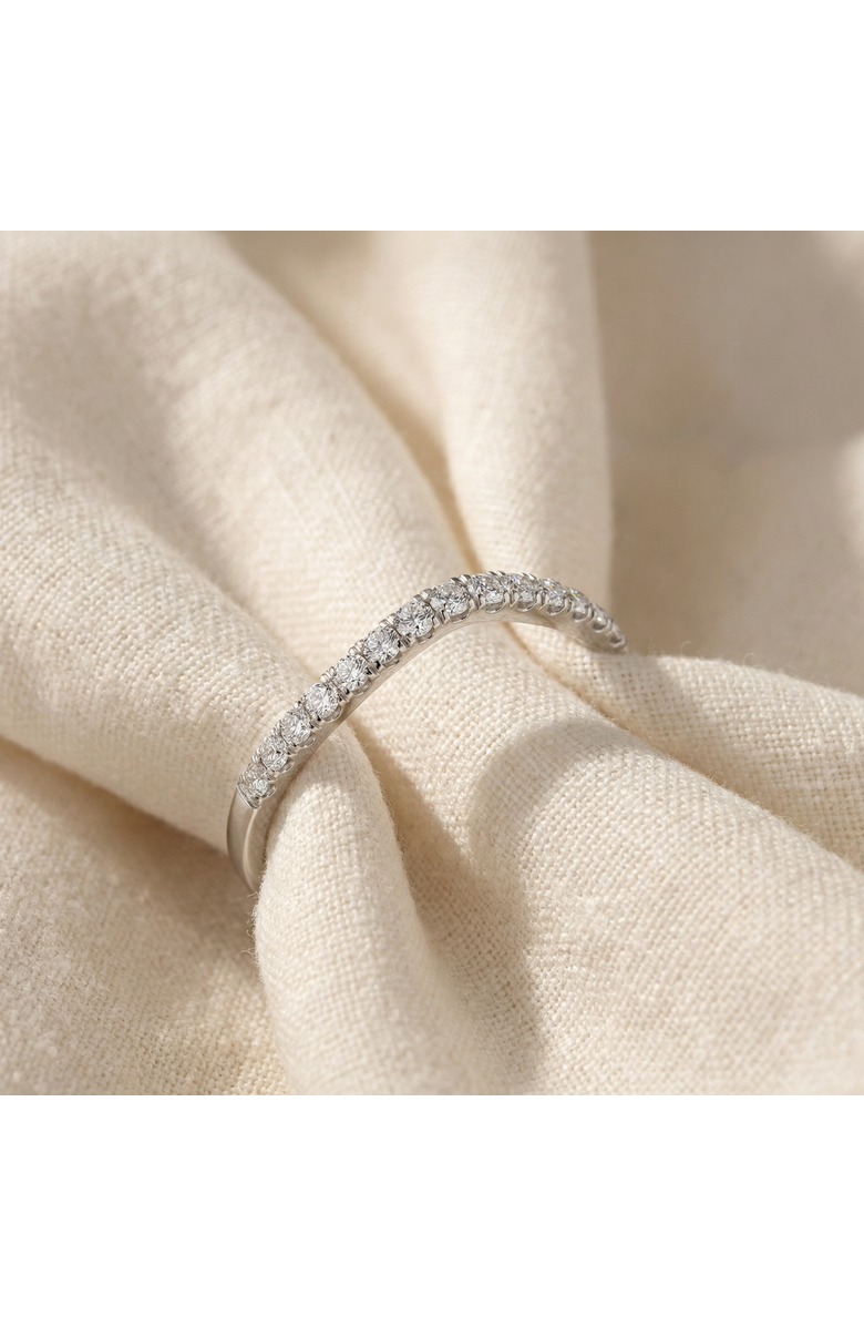 Bliss Diamond Curved Accent Diamond Guard Ring 14k Gold Lab Grown, Alternate, color, 14K Yellow Gold