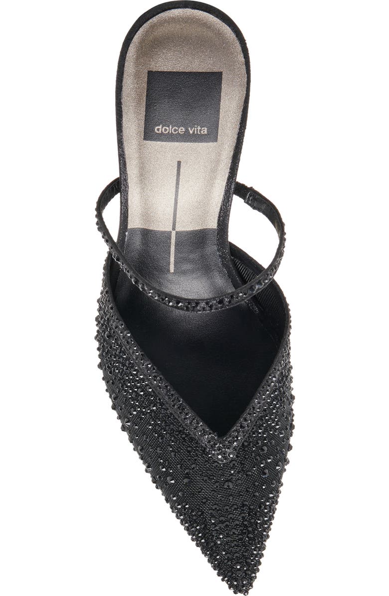 Dolce Vita Kanika Crystal Pointed Toe Mule, Alternate, color,
