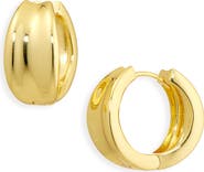 ARGENTO VIVO Flat Wide Hoop Earrings