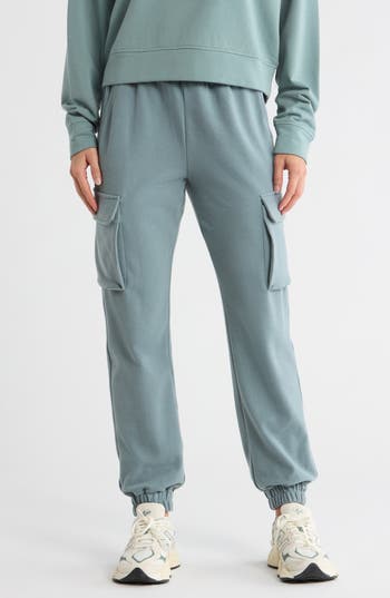 Zella Cozy Utility Joggers In Gray