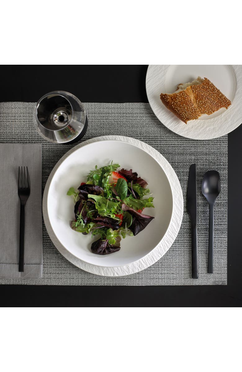 Villeroy & Boch Manufacture Rock blanc 12 Piece Set, Alternate, color, White