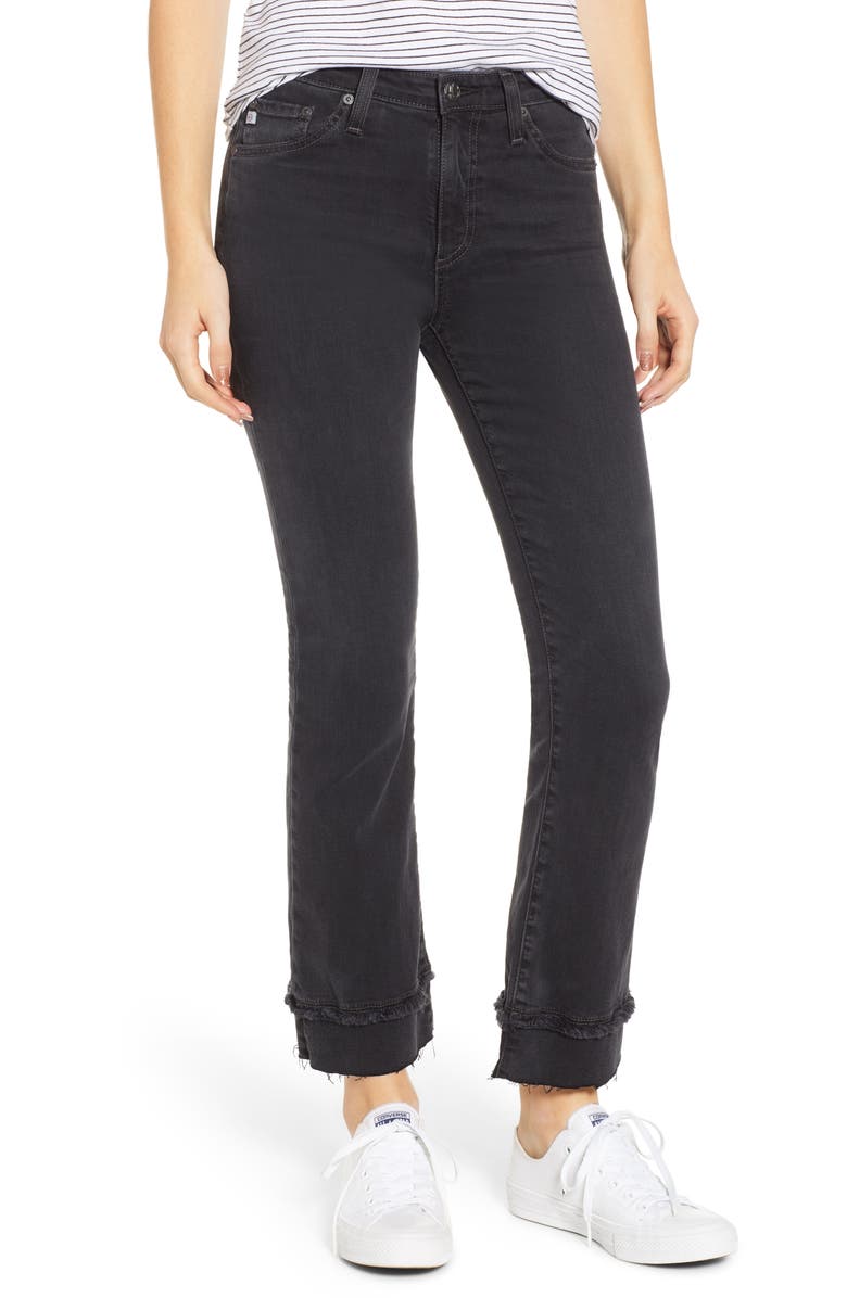 AG Jodi High Waist Crop Flare Jeans, Main, color, 