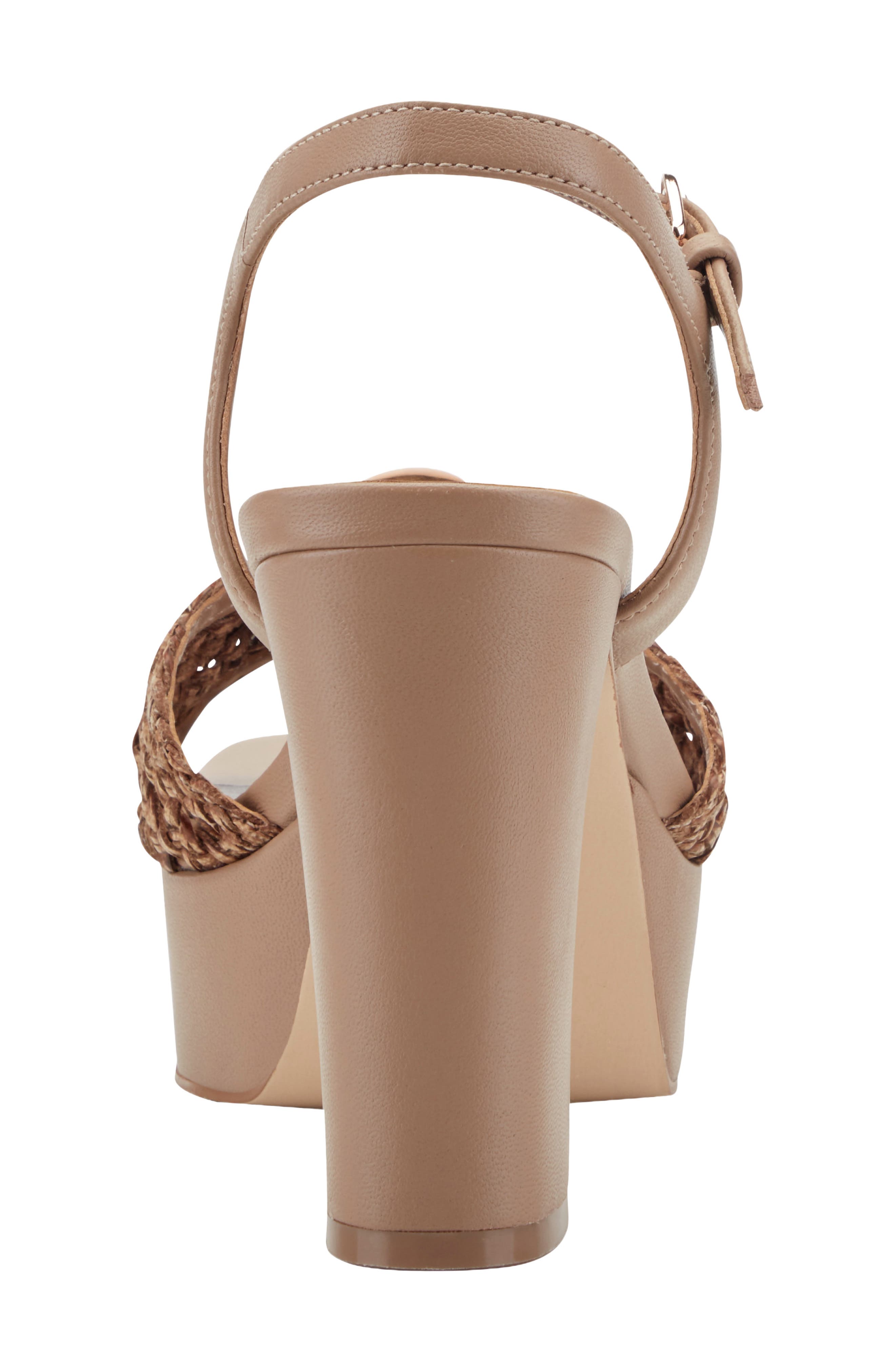 Cabell Ankle Strap Platform Sandal, Alternate, color, MEDIUM NATURAL