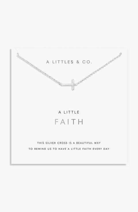 A Little "Faith" Necklace