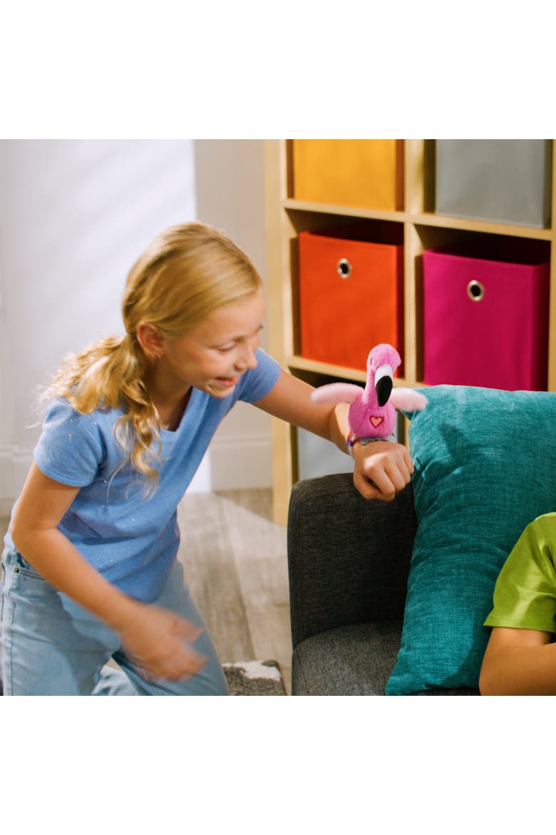 Toucan and Flamingo Interactive Plush Toy, Alternate, color, Multicolored