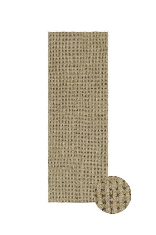Lorena Canals Wool Runner Rug In Green