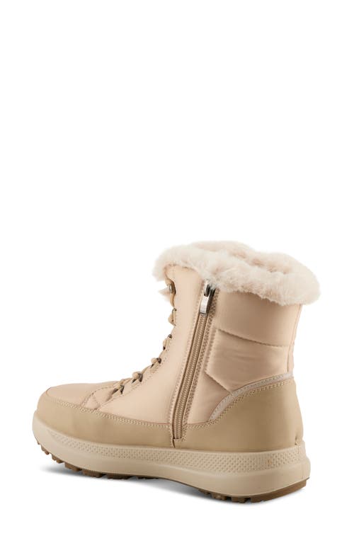 Flexus By Spring Step Laroui Waterproof Winter Boot In Brown