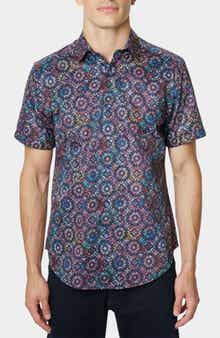 Robert Graham Large Circle Print Button-Up Shirt