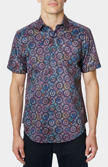 ROBERT GRAHAM ROBERT GRAHAM LARGE CIRCLE PRINT BUTTON-UP SHIRT