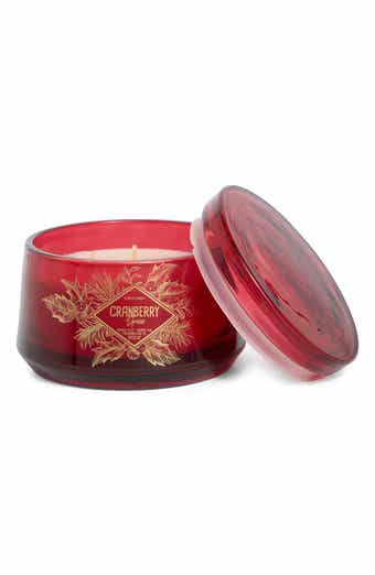PORTOFINO CANDLES Cranberry Spice 3-Wick Jar Candle
