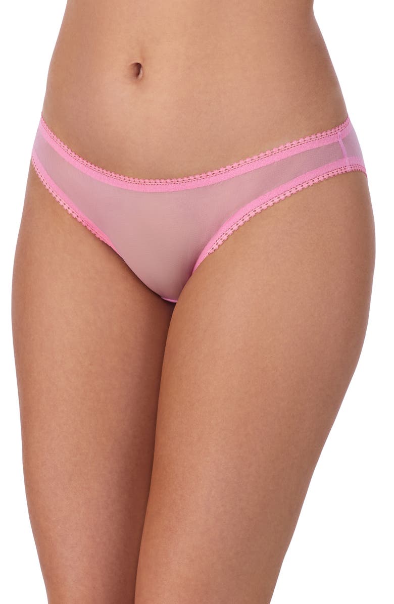 On Gossamer Mesh Bikini, Main, color, Wine Berry