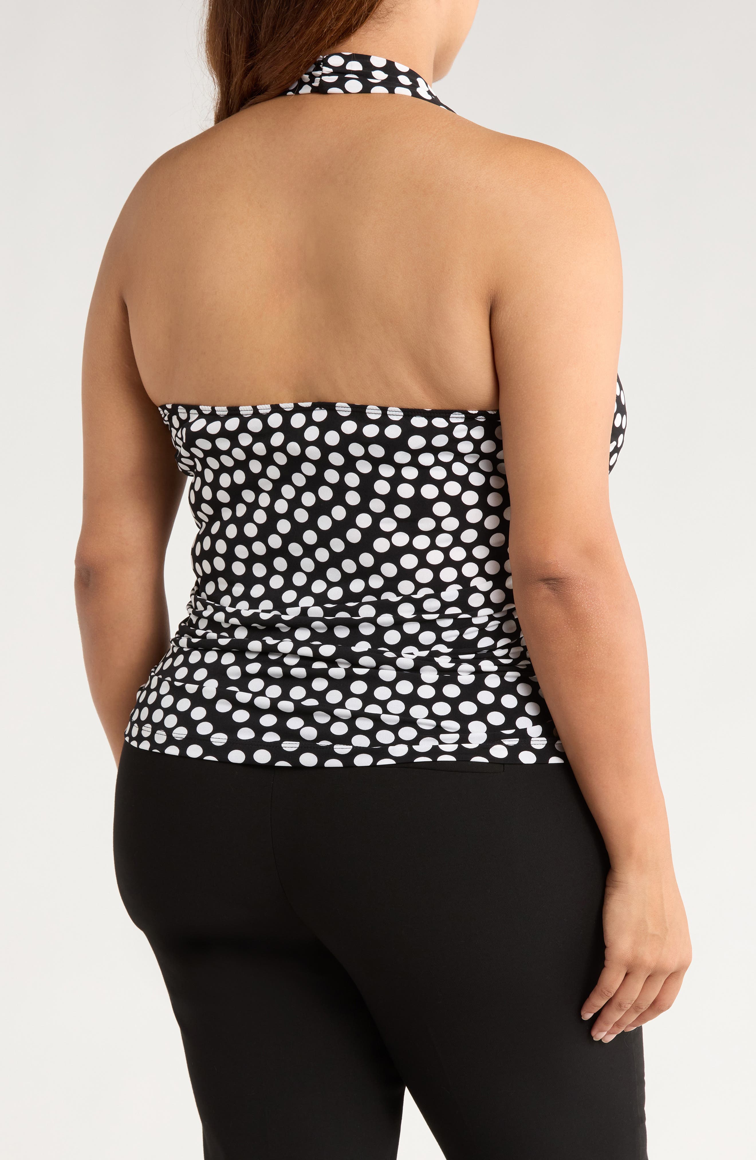 Polka Dot Halter Top - image 2