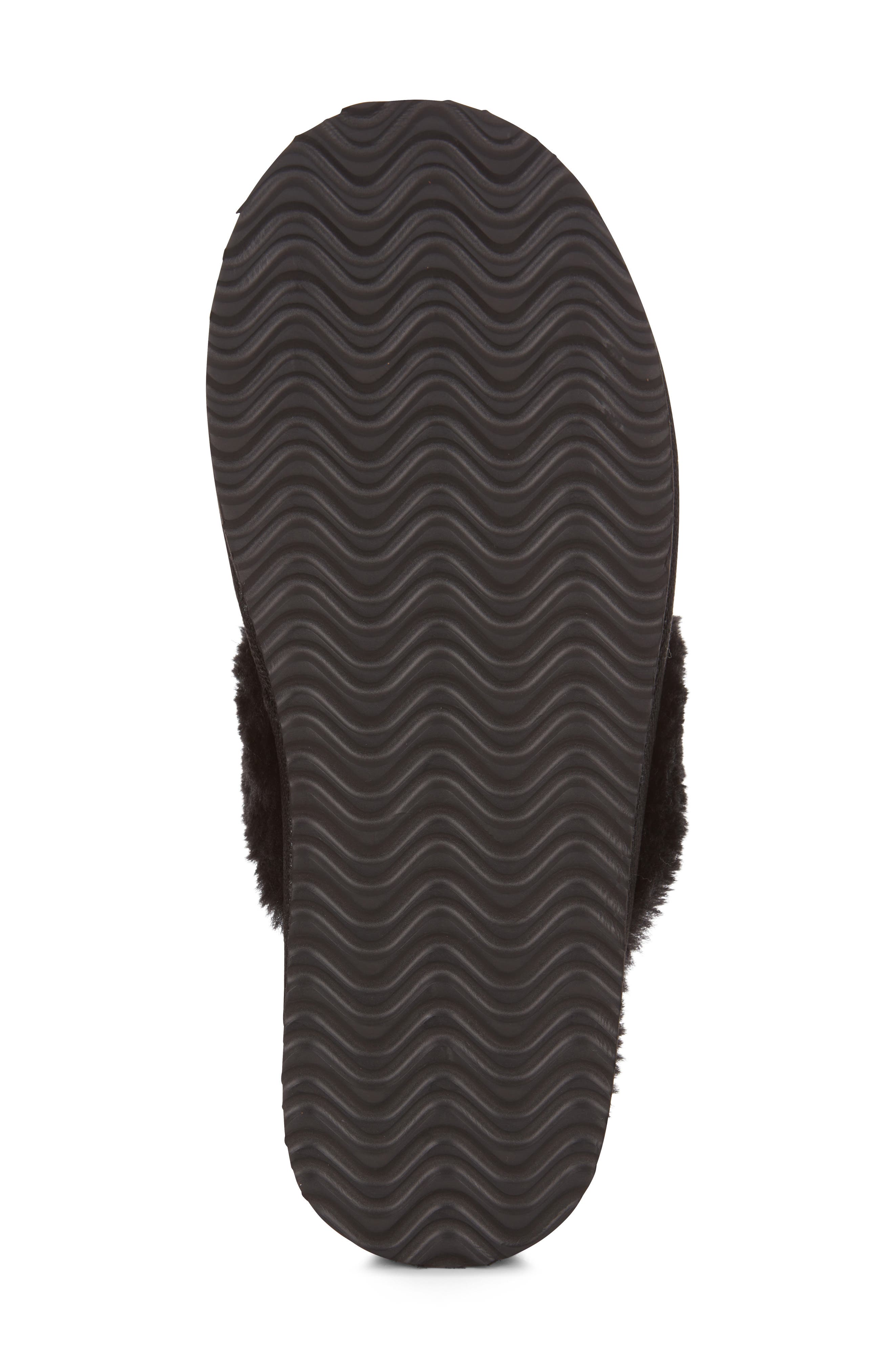 FLOOPI Faux Suede Faux Fur Lined Slipper, Alternate, color, 