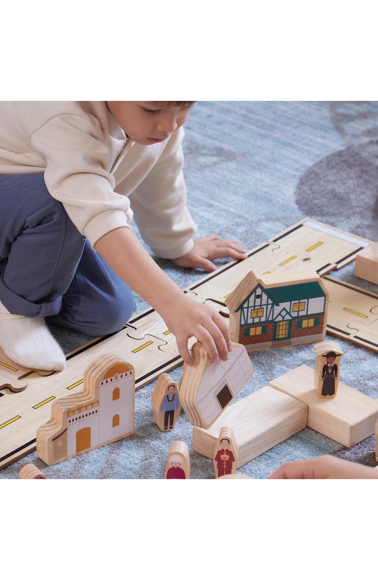 Kaplan Early Learning Company Traditional International Homes Set - 15 Pieces, Alternate, color, Multicolored