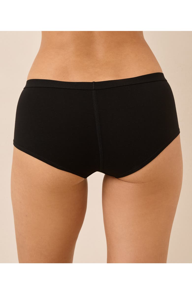 Pact Everyday Boy Short 5-Pack, Alternate, color, Black