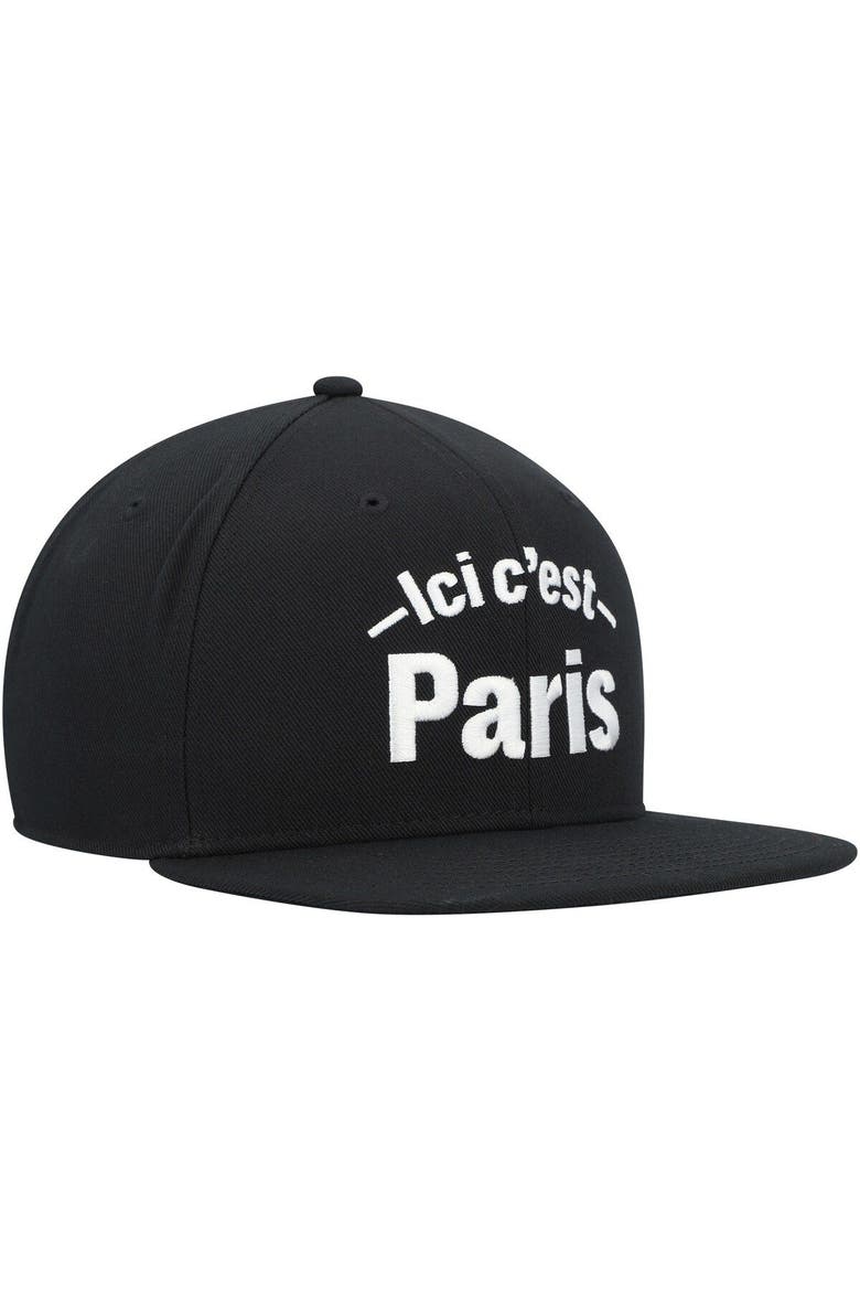 Youth Nike Black Paris Saint-Germain Pro Snapback Hat, Alternate, color, Black