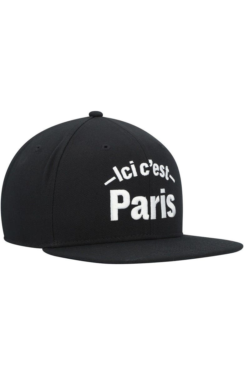 Nike Youth Nike Black Paris Saint-Germain Pro Snapback Hat, Alternate, color,