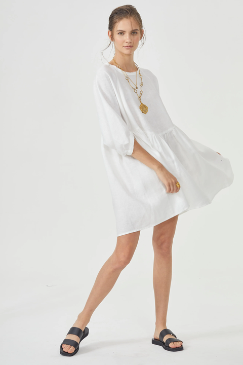 100 Linen White Dresses Nordstrom