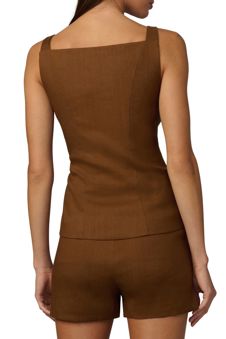 The Frankie Vest, Alternate, color, CHOCOLATE