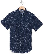 DENIM AND FLOWER Floral Print Button-Up Shirt