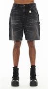 Cult of Individuality Grunge Carpenter Denim Shorts