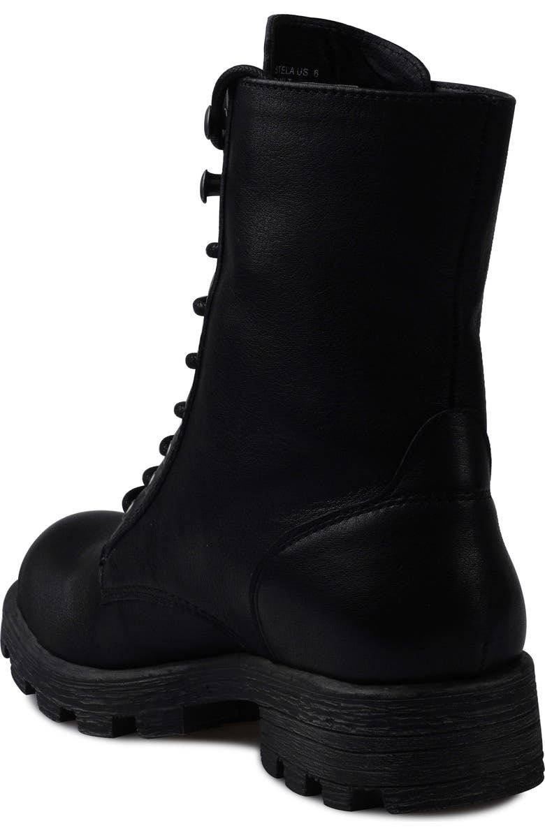 Candie's Stela Lug Sole Bootie, Alternate, color, Black