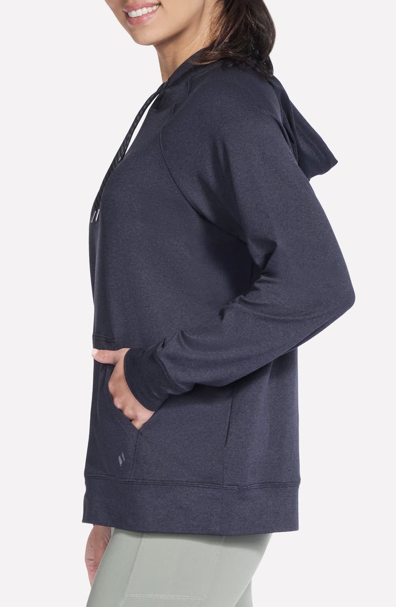 SKECHERS SKECHDREAM<sup>™</sup> Hoodie, Alternate, color, Black/ Charcoal