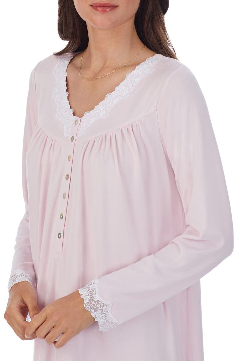 Long Sleeve Ballet Nightgown, Alternate, color, PINK