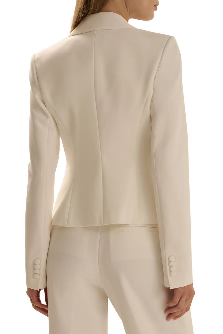 The Favorite Cropped Blazer, Alternate, color, PEARL