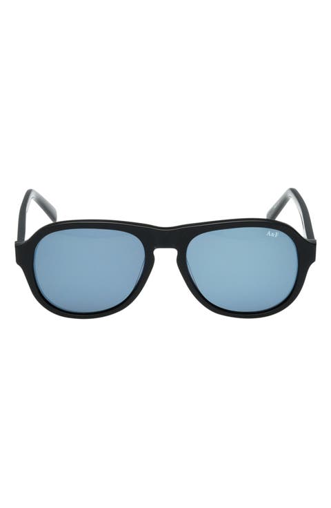 55mm Oval Sunglasses