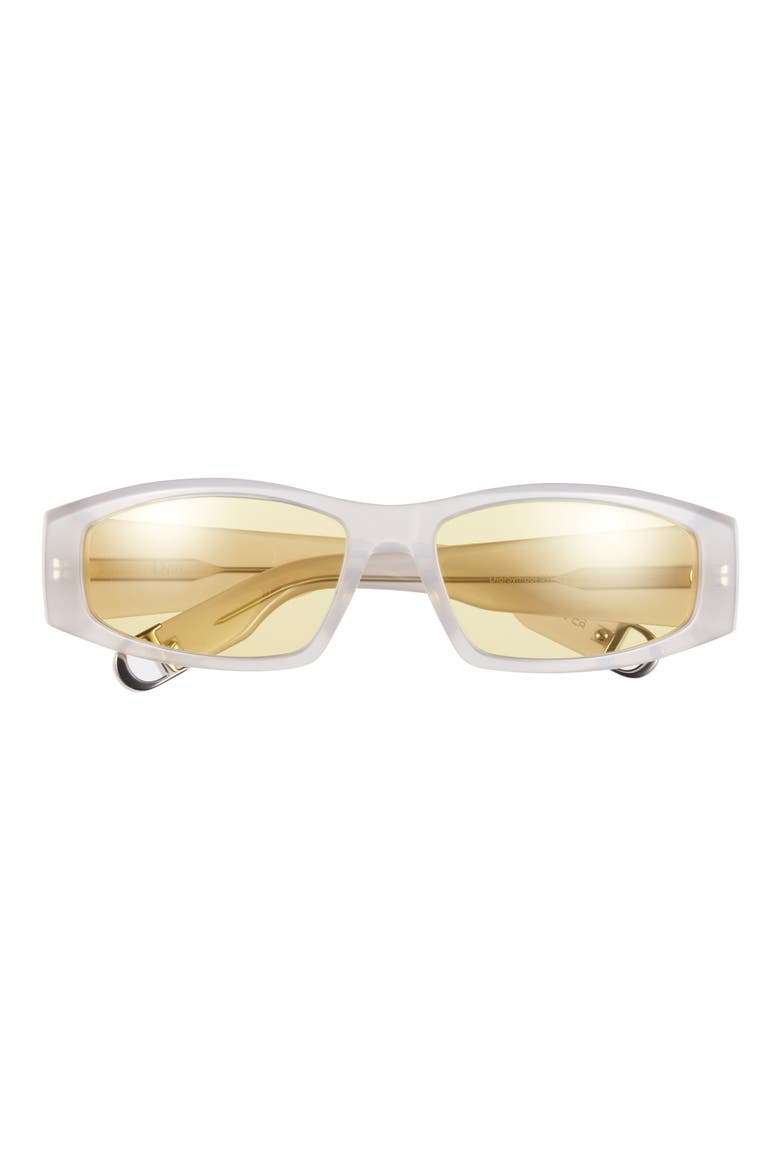 DiorSymbol S1I 59mm Geometric Sunglasses, Main, color, GREY/ OTHER / BROWN