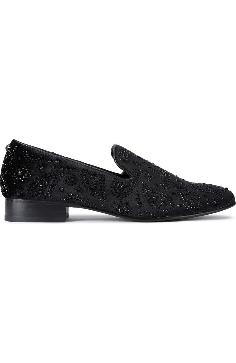Kurt Geiger London Ace Crystal Loafer, Main, color, Black