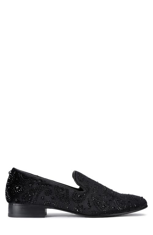 Kurt Geiger London Ace Crystal Loafer In Black