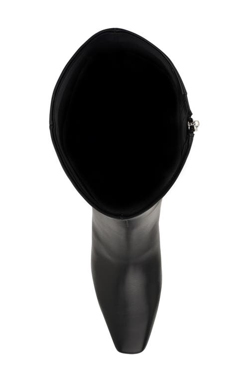 Calvin Klein Caterine Knee High Boot In Black