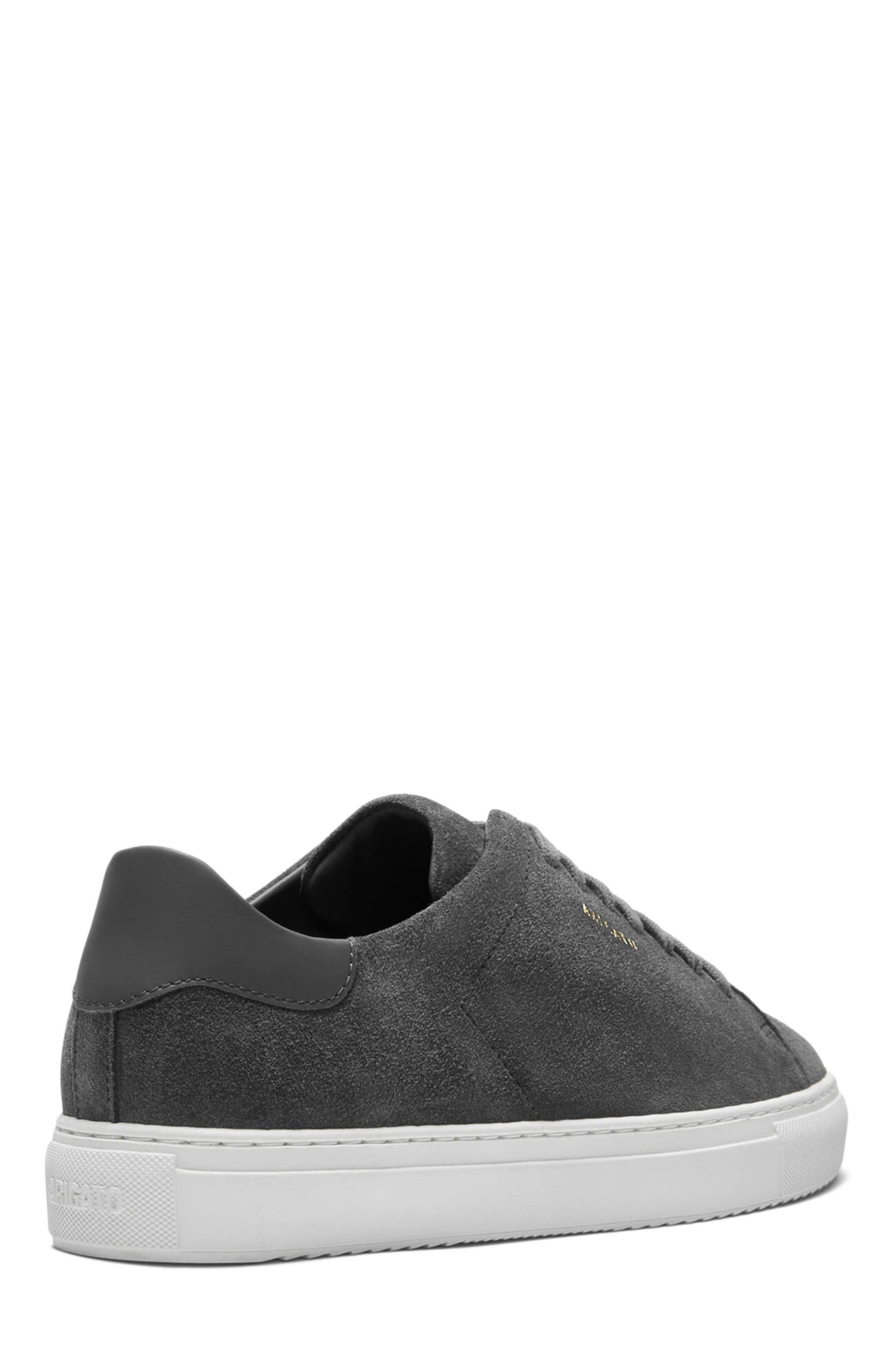 Axel Arigato Clean 90 Suede Sneaker, Alternate, color, Dark Grey/White