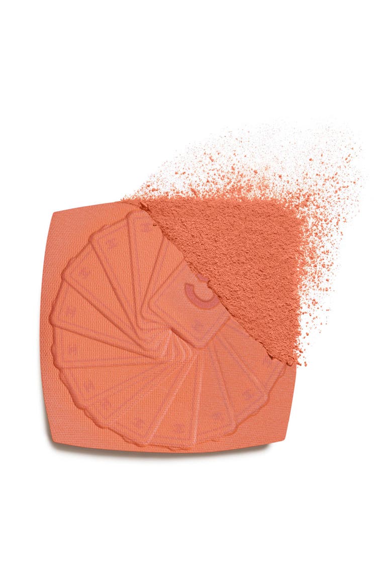 LES TAROTS DE CHANEL Matte Powder Blush, Alternate, color, BLOOD ORANGE