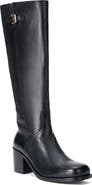 STAUD Brooklyn Leather Knee High Boot