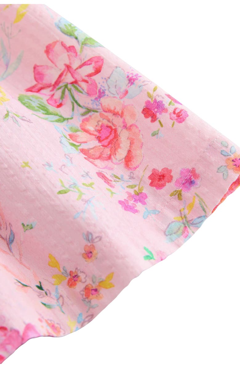 NEXT Kids' Floral Sleeveless Cotton Dress, Alternate, color, Pink