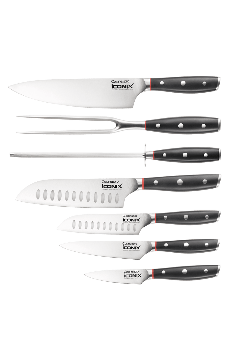 Cuisine::pro<sup>®</sup> iconiX<sup>®</sup> 9-Piece Drenhen Knife Block, Alternate, color, Black