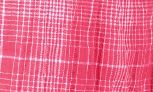 Foxcroft Rhea Plaid Button-up Shirt In Pure Pink