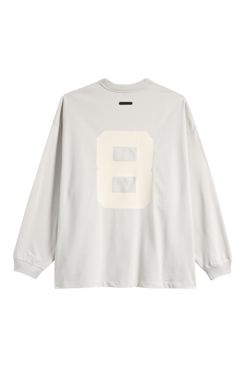 Merch Long Sleeve Cotton Mesh Graphic T-Shirt, Alternate, color, OVERCAST